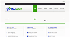 Desktop Screenshot of navifreight.com