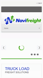 Mobile Screenshot of navifreight.com